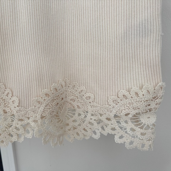 Zara Crochet Ribbed Skirt - Picture 6 of 9